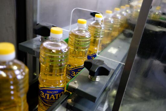 Vegetable oil production in Krasnodar Region