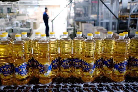 Vegetable oil production in Krasnodar Region
