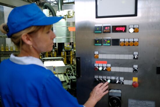 Vegetable oil production in Krasnodar Region