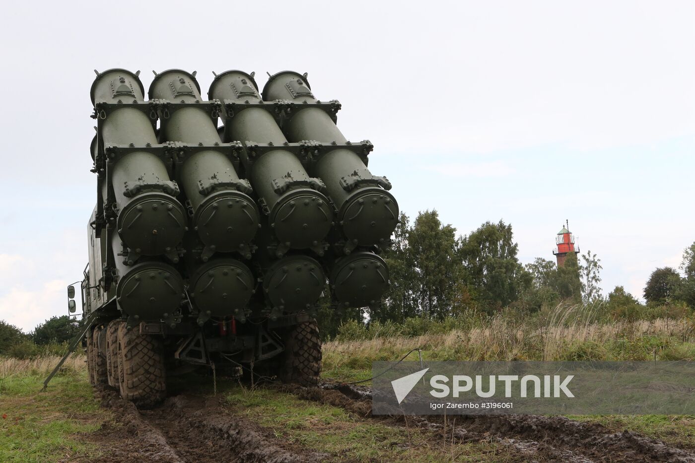Bal coastal missile system launches anti-ship missile at Zapad-2017 exercise