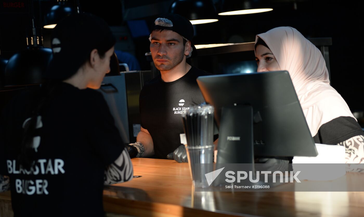 Black Star Burger officially opend in Grozny
