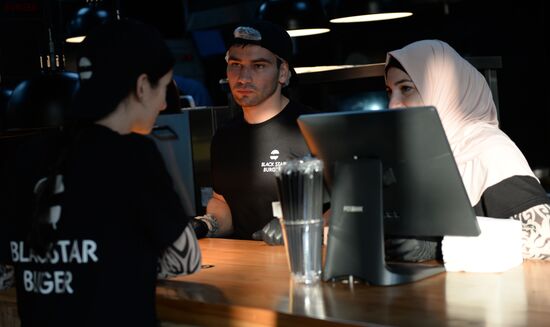 Black Star Burger officially opend in Grozny