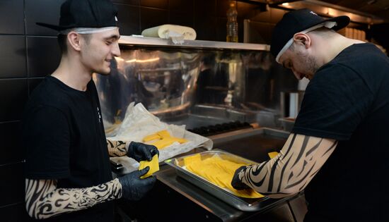 Black Star Burger officially opend in Grozny