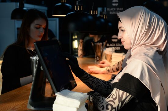 Black Star Burger officially opend in Grozny