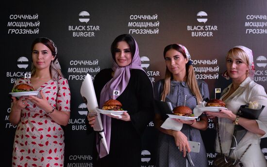 Black Star Burger officially opend in Grozny