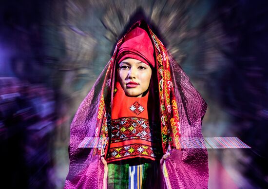 Gala fashion show at Ethno Art Fest 2017