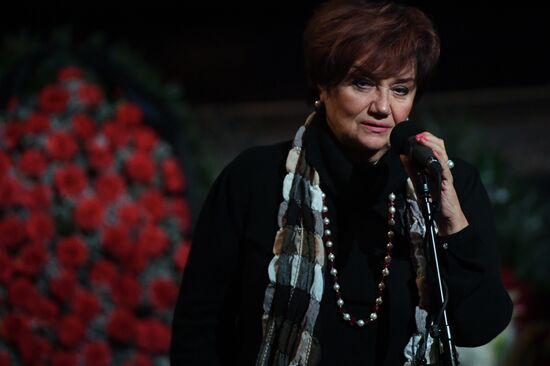 Memorial ceremony for opera singer Zurab Sotkilava