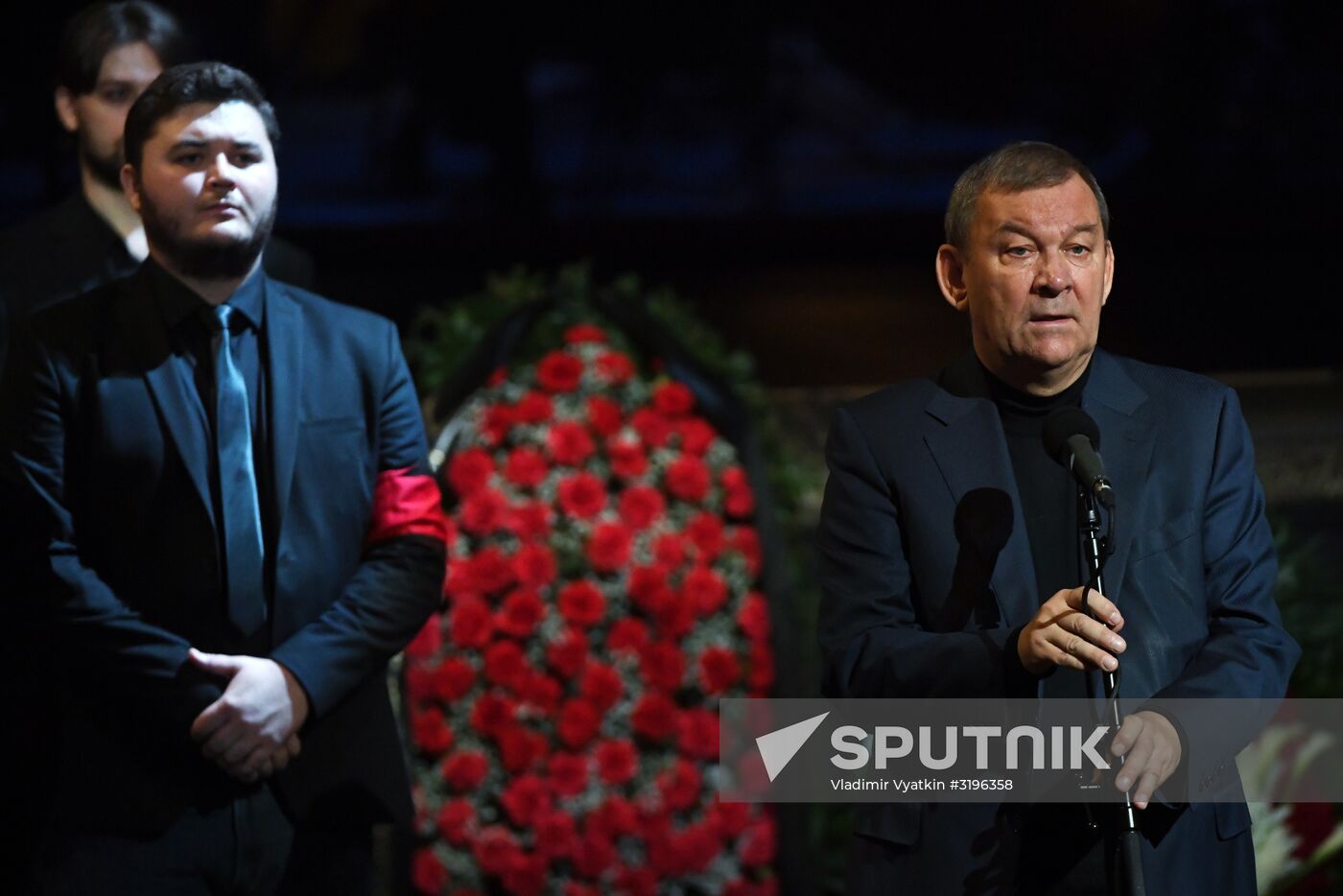 Memorial ceremony for opera singer Zurab Sotkilava