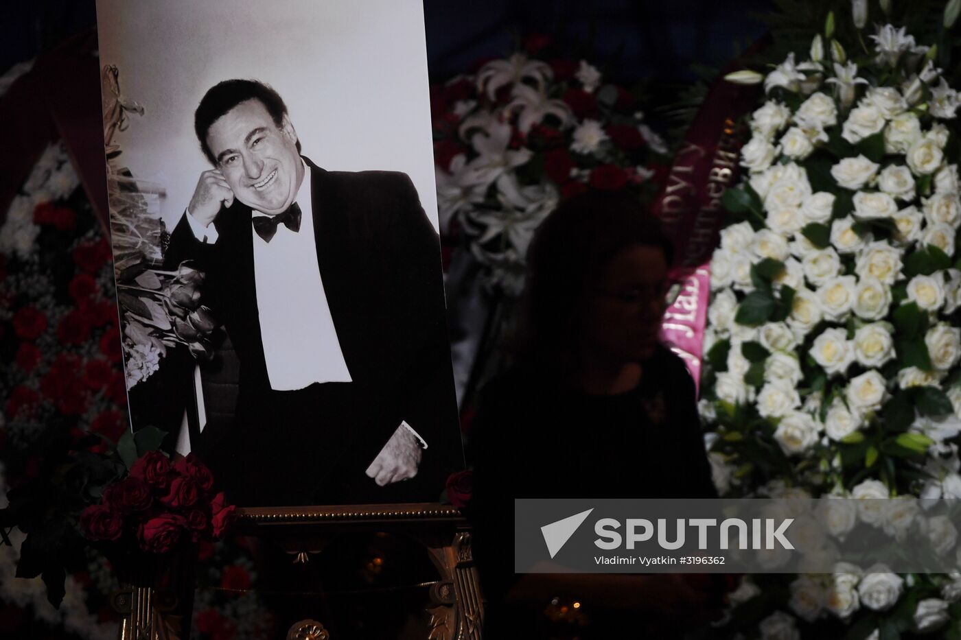 Memorial ceremony for opera singer Zurab Sotkilava