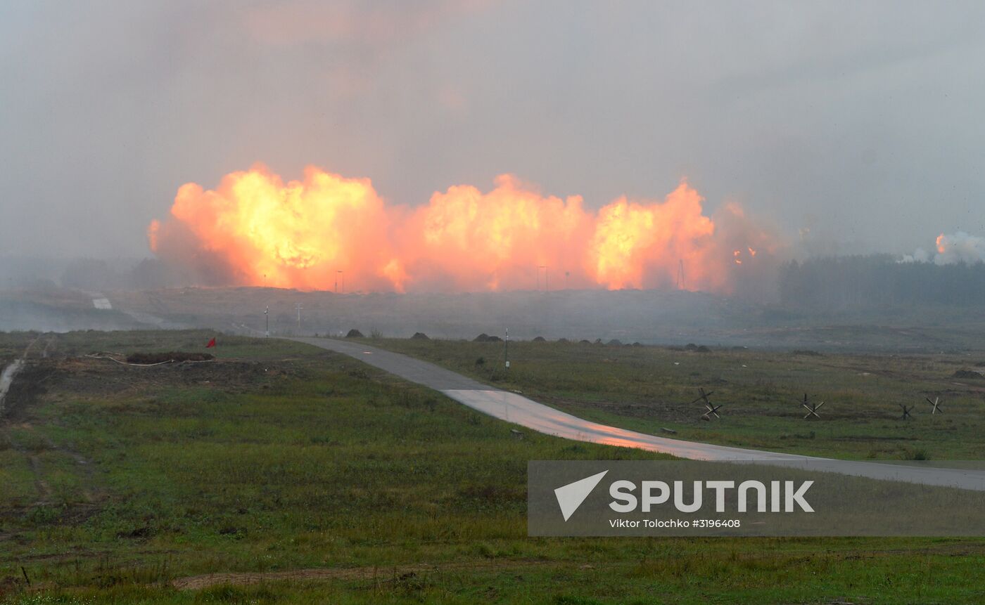 Russian-Belarussian drill Zapad 2017