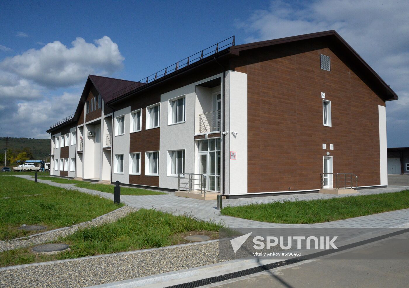 Opening of the central estate of Land of the Leopard Park in Primorye Territory