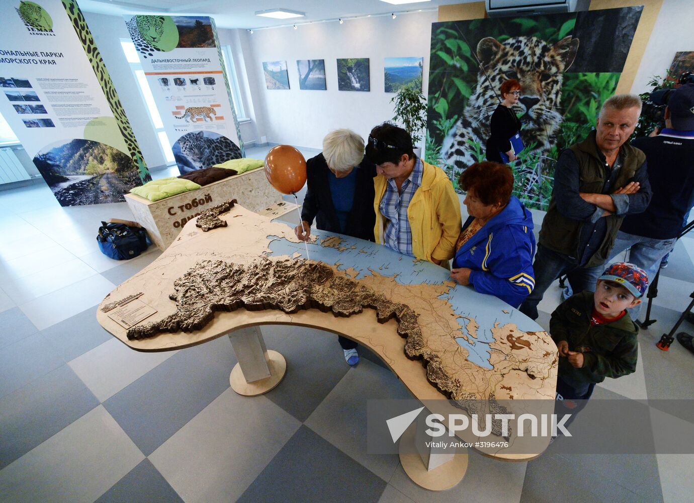 Opening of the central estate of Land of the Leopard Park in Primorye Territory