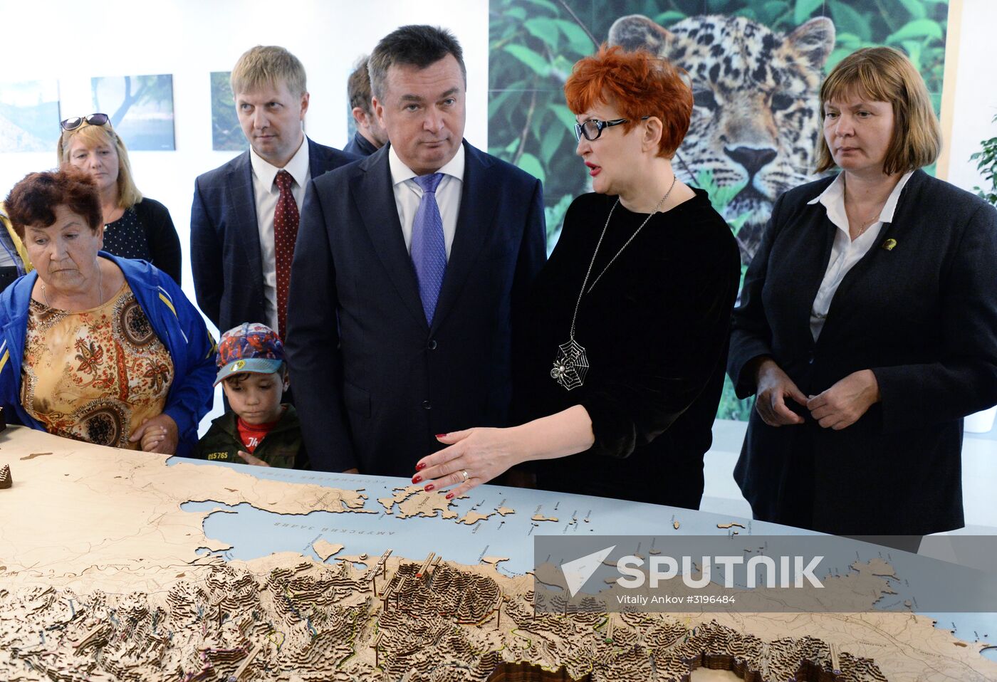 Opening of the central estate of Land of the Leopard Park in Primorye Territory