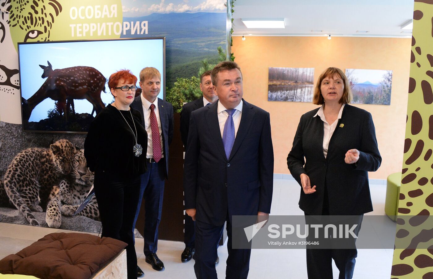 Opening of the central estate of Land of the Leopard Park in Primorye Territory