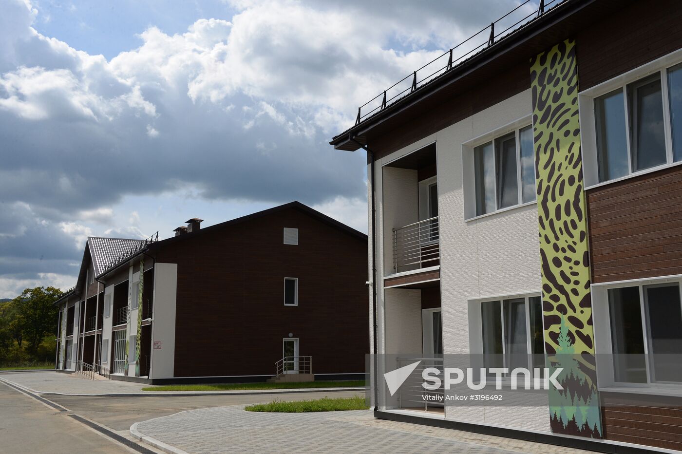 Opening of the central estate of Land of the Leopard Park in Primorye Territory