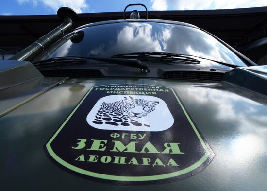 Opening of the central estate of Land of the Leopard Park in Primorye Territory
