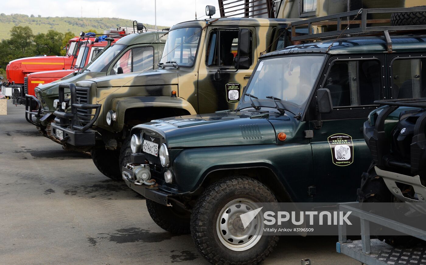 Opening of the central estate of Land of the Leopard Park in Primorye Territory