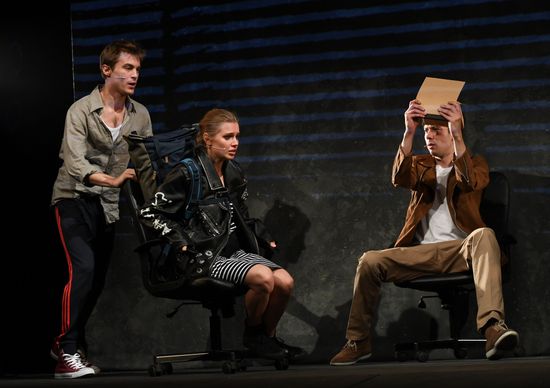 Run-through of Duck Hunting at Yermolova Theater