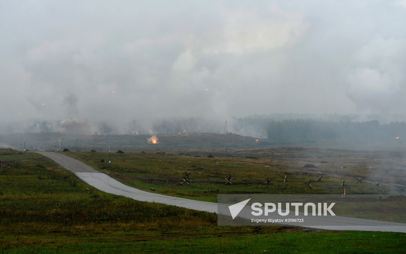 Russian-Belarussian drill Zapad 2017