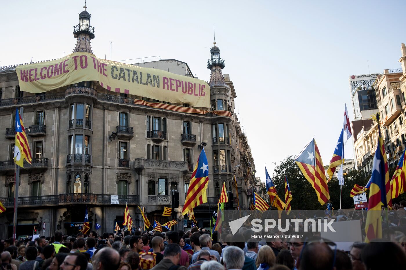 Protests in Barcelona