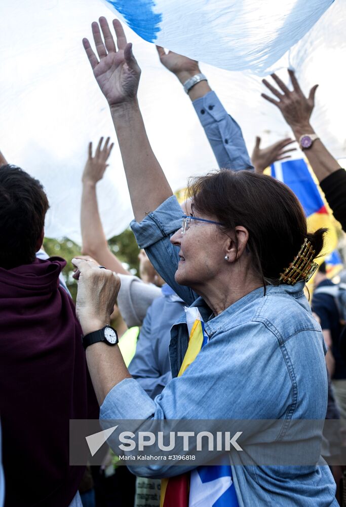 Protests in Barcelona