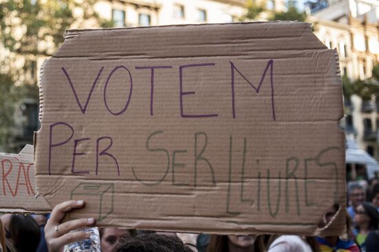 Protests in Barcelona