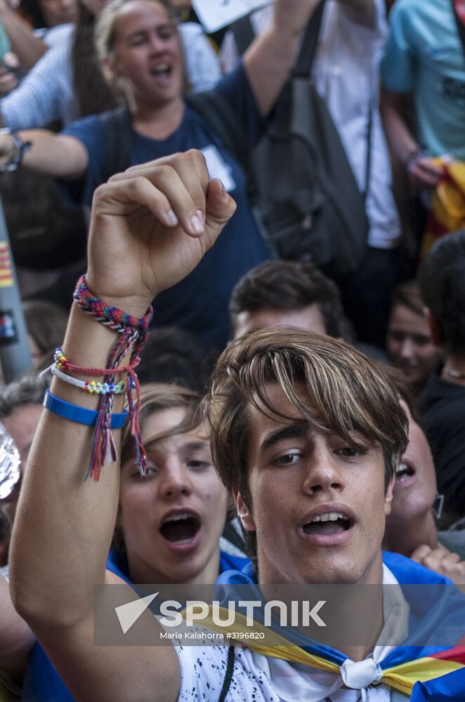 Protests in Barcelona