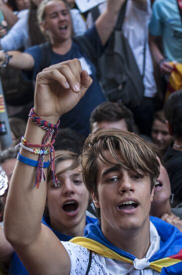 Protests in Barcelona