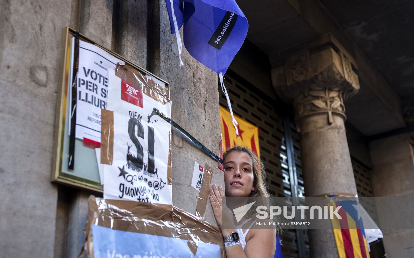 Protests in Barcelona