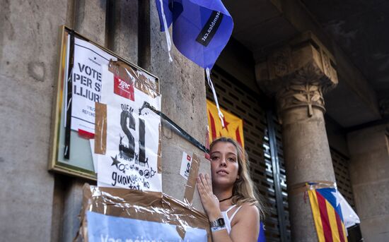 Protests in Barcelona