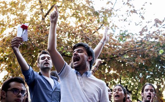 Protests in Barcelona