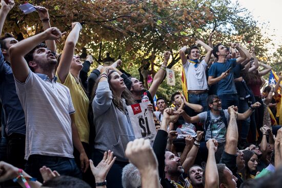 Protests in Barcelona