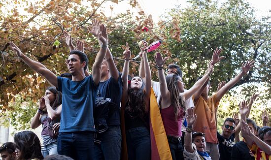 Protests in Barcelona