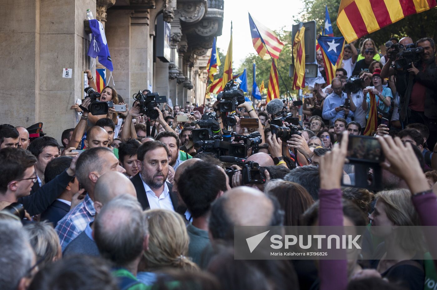 Protests in Barcelona