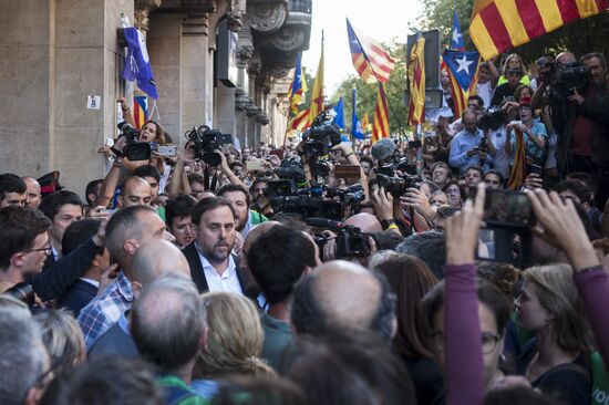 Protests in Barcelona
