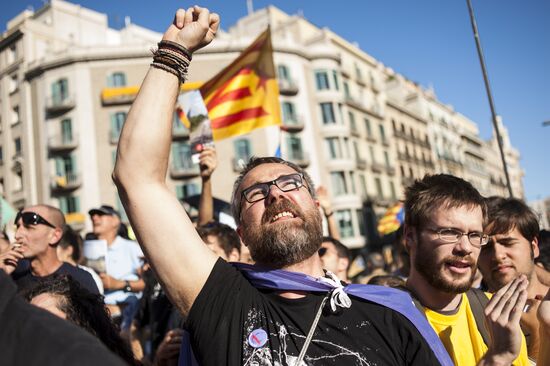 Protests in Barcelona