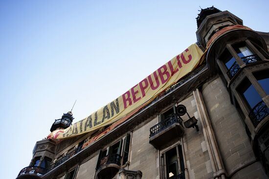Protests in Barcelona