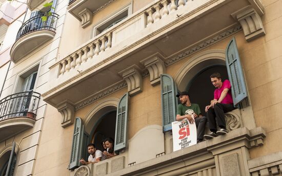 Protests in Barcelona