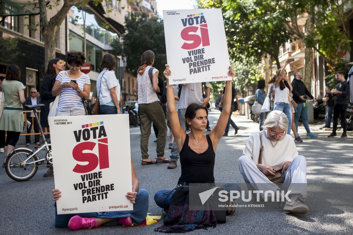Protests in Barcelona