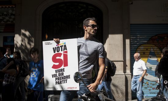 Protests in Barcelona