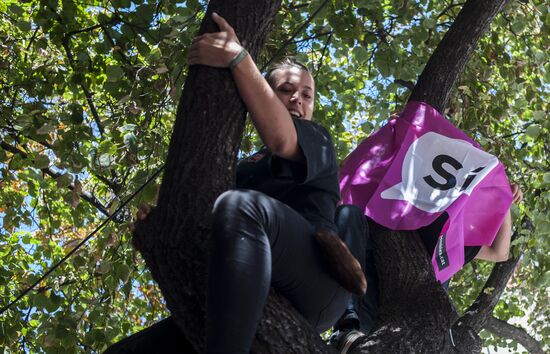 Protests in Barcelona