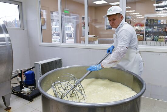 DolceLatte cheesemaking factory