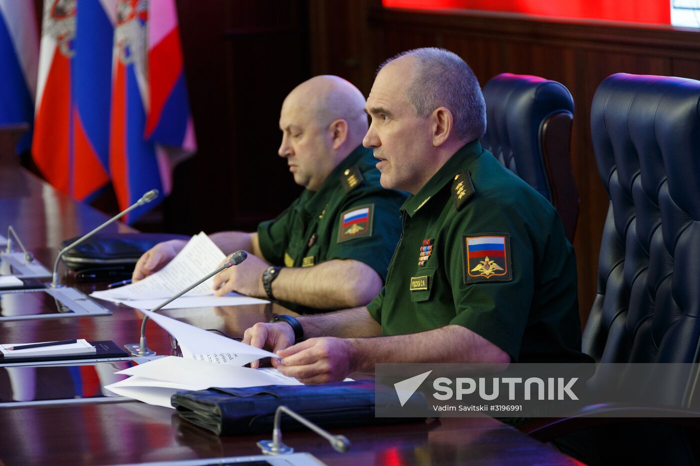 Briefing on situation in Syria at Russian Defense Ministry