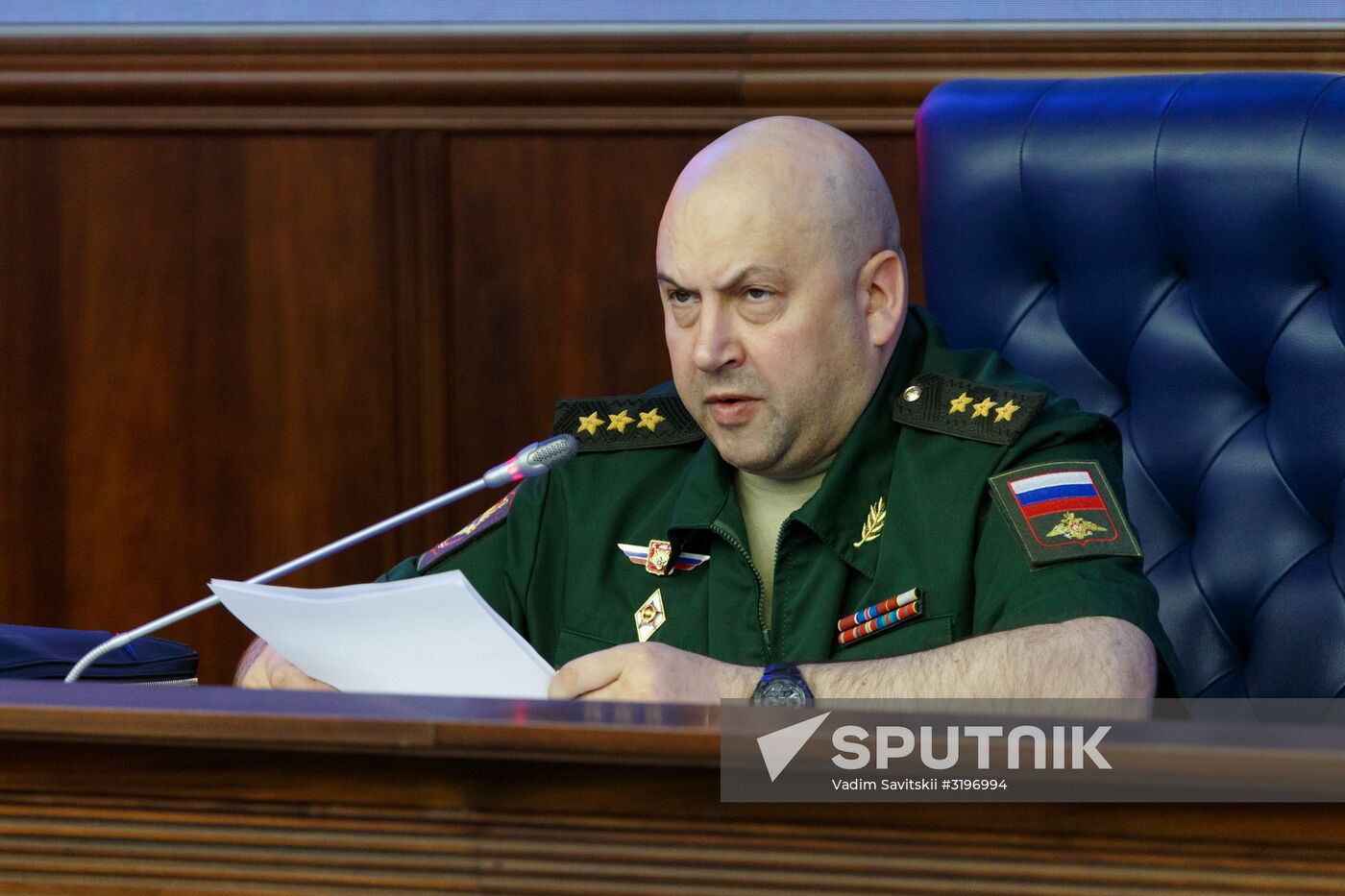 Briefing on situation in Syria at Russian Defense Ministry