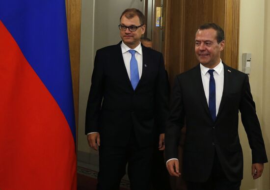 Russian Prime Minister Dmitry Medvedev's working trip to Northwestern Federal District