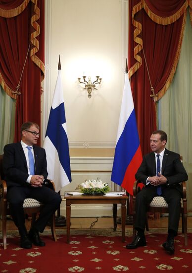 Russian Prime Minister Dmitry Medvedev's working trip to Northwestern Federal District