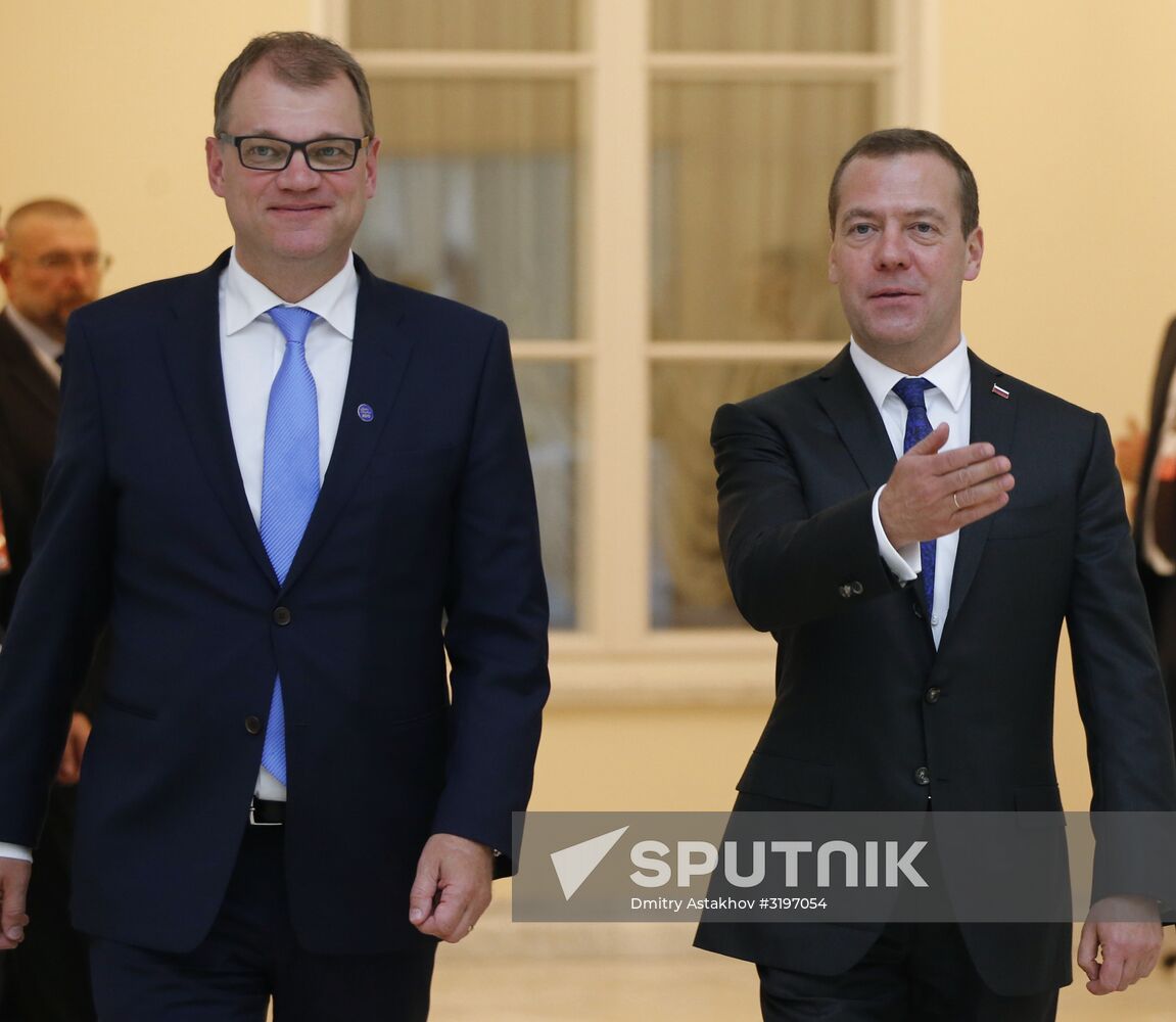 Russian Prime Minister Dmitry Medvedev's working trip to Northwestern Federal District