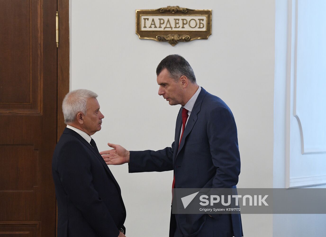 President Putin meets with Russian businesspeople
