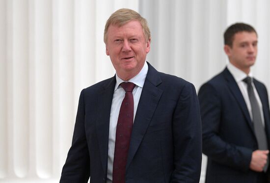 President Putin meets with Russian businesspeople