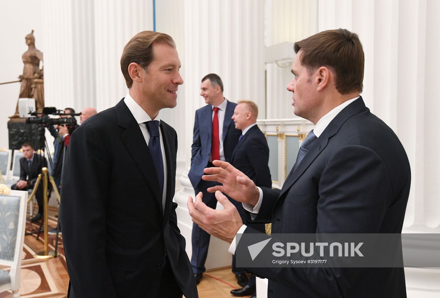 President Putin meets with Russian businesspeople